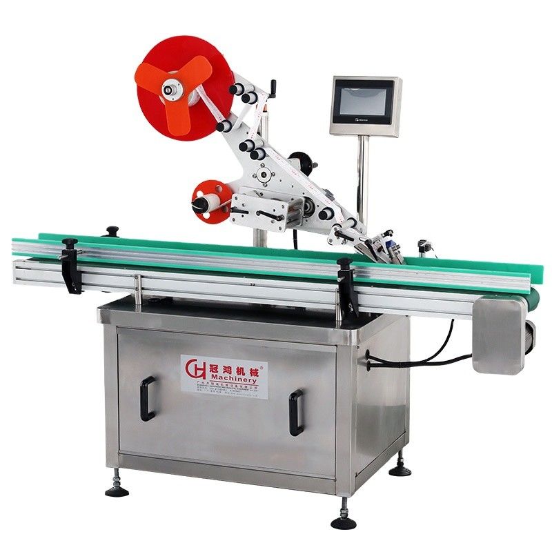 Máquina de etiquetado para materiales planos Tamaño de etiqueta Ancho 20-150 mm Autoadhesivo automático