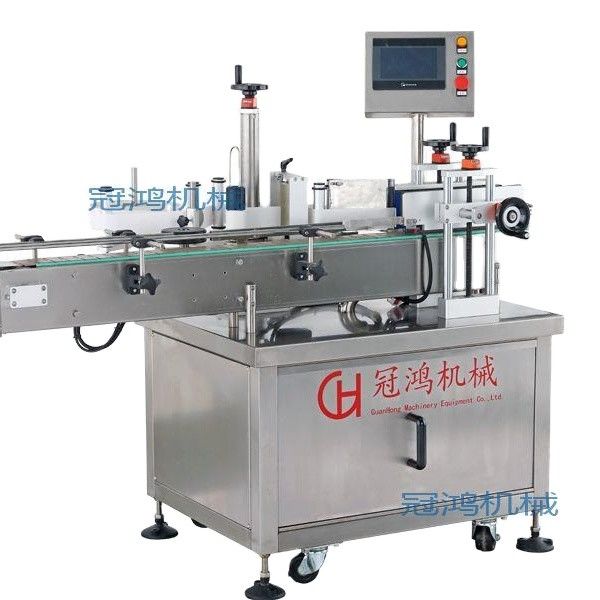 Máquina de etiquetado de botellas de vino de salsa de soja redonda con etiqueta de 280 mm de diámetro exterior