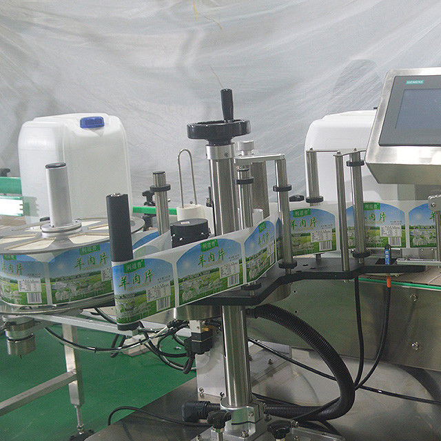 Máquina de llenado de aceite de oliva de tambor de 20L con 4 cabezas de llenado y 1 cabeza de tapón