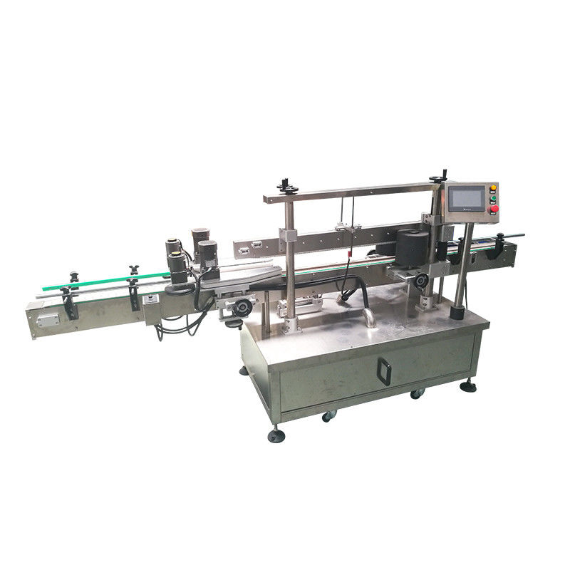 precisión Máquina de etiquetado de un solo lado para aceite comestible y lubricante