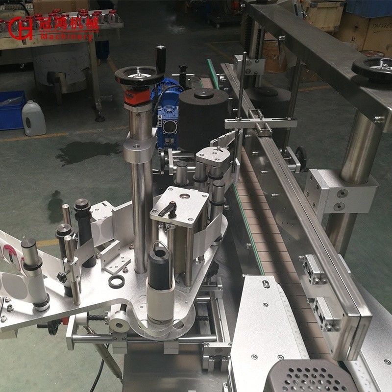 precisión Máquina de etiquetado de un solo lado para aceite comestible y lubricante