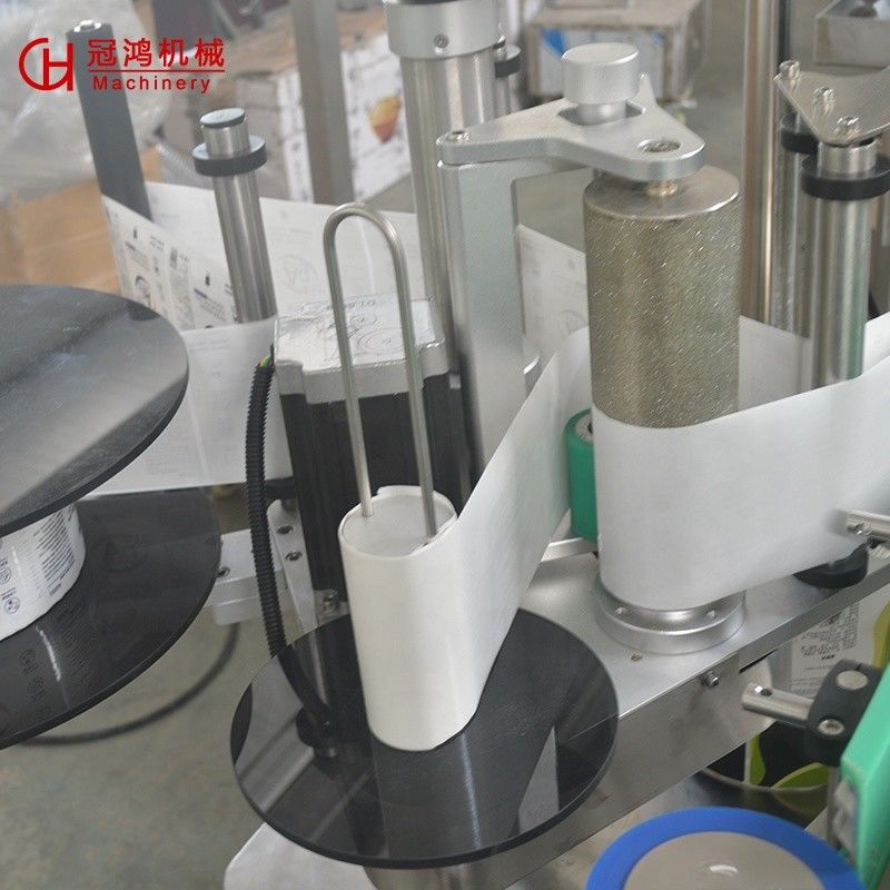 precisión Máquina de etiquetado de un solo lado para aceite comestible y lubricante