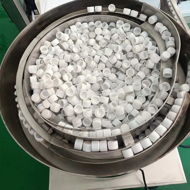Máquina de clasificación de tapas de plástico con capacidad de 150 kg y construcción de acero inoxidable 304