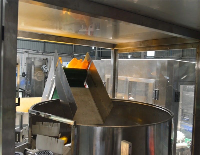 Maquinaria de embalaje Máquina de ordenar botellas redondas de plástico para 300 kg