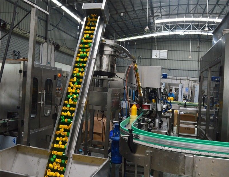 Maquinaria de embalaje Máquina de ordenar botellas redondas de plástico para 300 kg