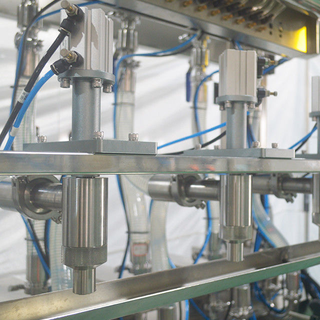5 Máquina de llenado de detergente líquido con bomba de engranaje para acero inoxidable 304 en Guanhong