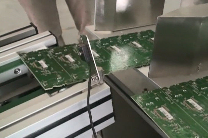 Máquina de etiquetado de inspección de salida de vídeo para hojas de cartón de acero inoxidable SUS 304