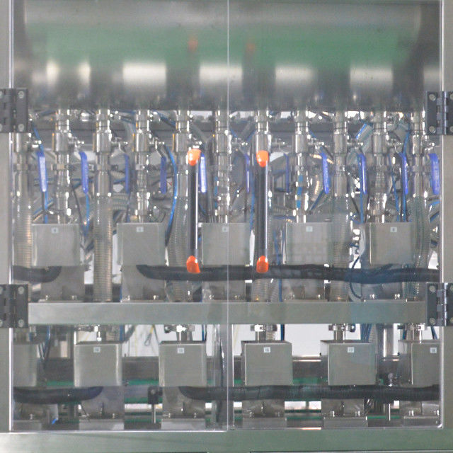 Máquina automática de llenado de botellas de loción de champú 6000 botellas/hora Velocidad de la línea de producción