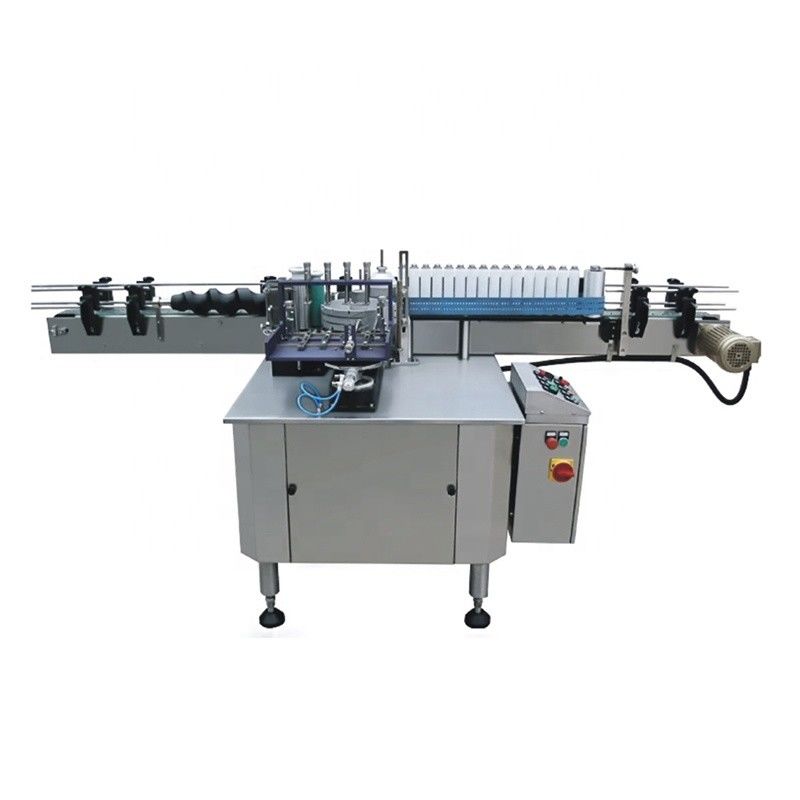 Máquina de etiquetado de pasta totalmente automática para frascos redondos de botellas y latas de capacidad de carga de 400 kg