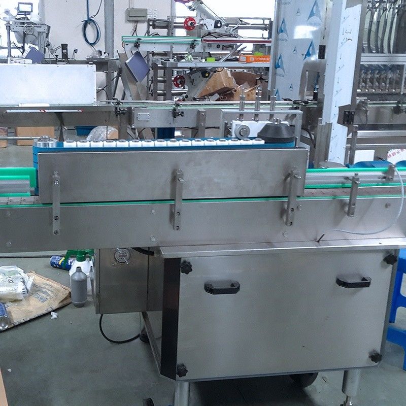 Máquina de etiquetado de pasta totalmente automática para frascos redondos de botellas y latas de capacidad de carga de 400 kg