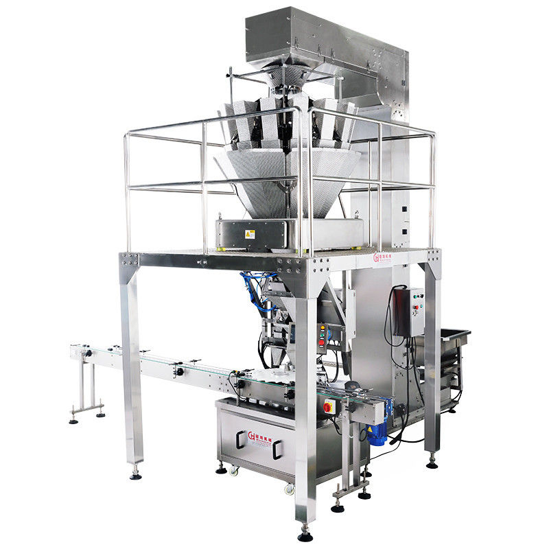 Máquina de llenado con varias boquillas para llenar dulces o galletas multifuncional