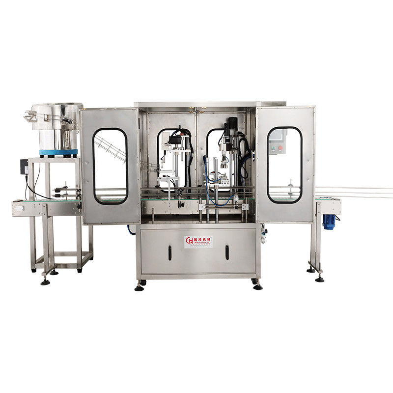 20-500 ml línea de producción de champú de rango de llenado con etiquetado automático de llenado