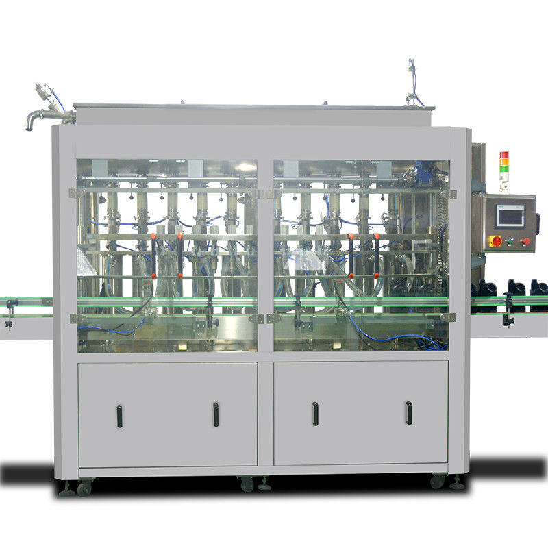 Máquina de sellado de relleno de botellas de 1-10L para lubricar aceite de motor de aceite de motor Solución de aceite de motor en planta de fabricación
