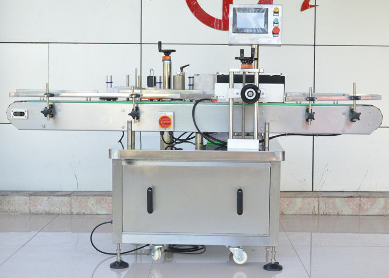 1 de los componentes centrales autoadhesivo vertical redondo botella de etiquetado de la máquina para bebidas