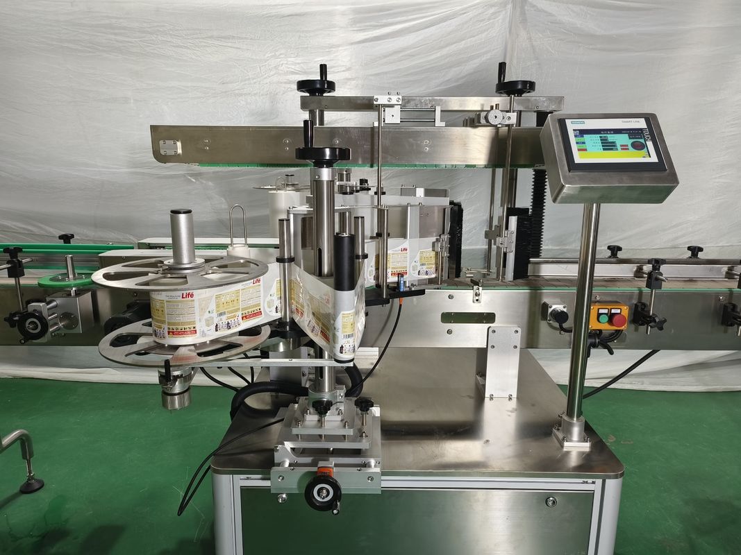 Línea de producción de detergente para champú de lavandería de 25KW con etiquetado y tapón de doble lado