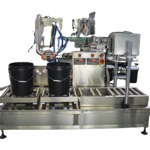 Máquina de llenado de 78 kg para llenado y pesaje de barril de aceite lubricante manual de 5 a 50 litros