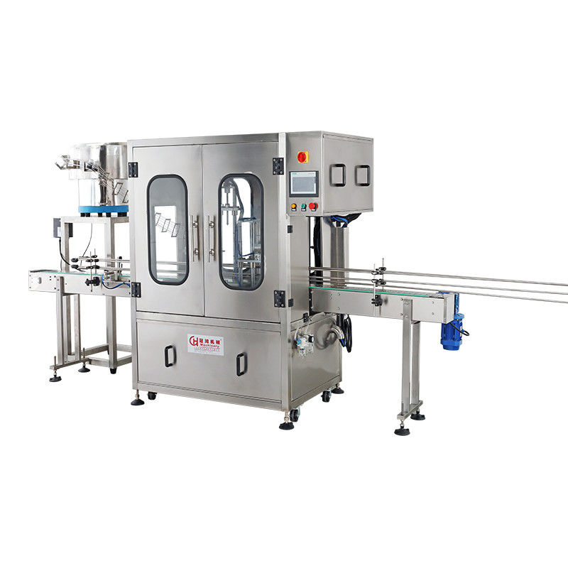 Máquina para cubrir y atornillar de varios tipos totalmente automática con tamaño de par ajustable