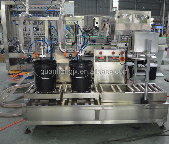 Máquina de llenado de 78 kg para llenado y pesaje de barril de aceite lubricante manual de 5 a 50 litros