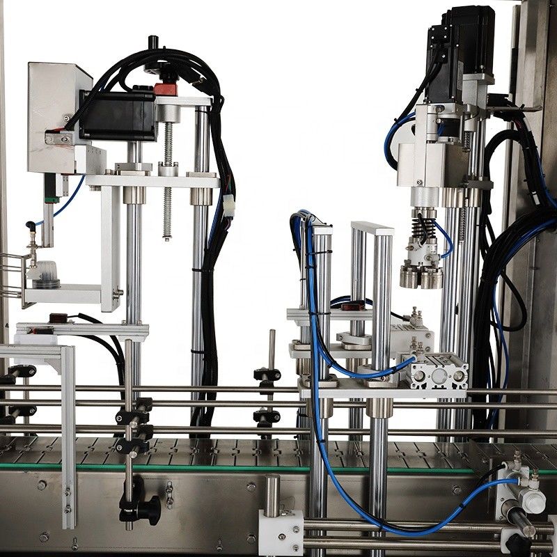 Máquina para cubrir y atornillar de varios tipos totalmente automática con tamaño de par ajustable