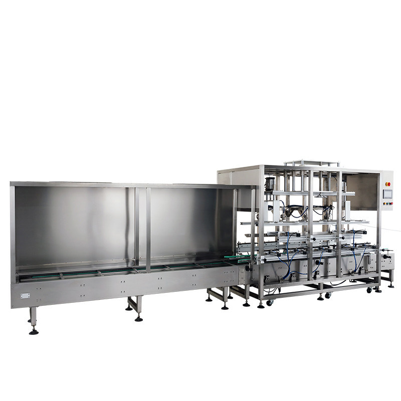 Máquina de llenado de peso de 5 cabezas de alta potencia con capacidad de llenado de 10 a 50 kg/barril