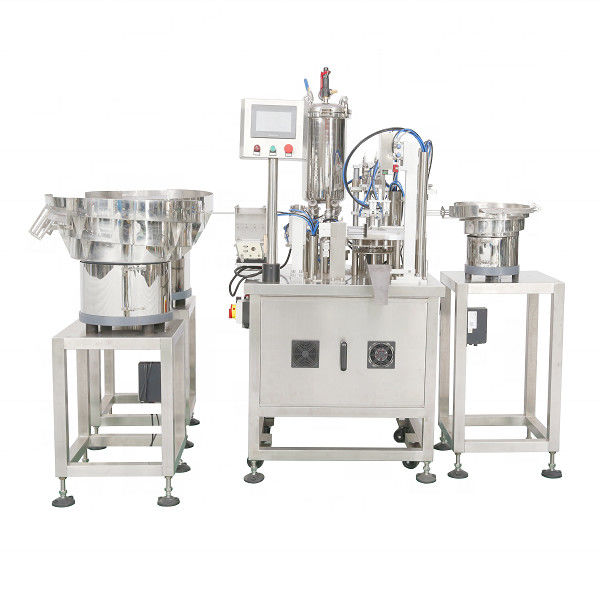 Máquina de llenado de frascos de acero inoxidable 304 de 10 ml para envases y tubos de helado en gel