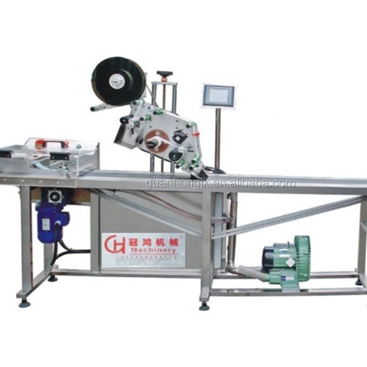 Máquina automática de etiquetado de páginas de alta productividad con vídeo y fotos de Guan Hong