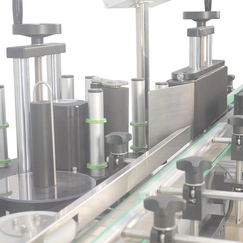 2100*1200*1450mm Botella de vial Máquina de etiqueta vertical para botellas redondas de plástico