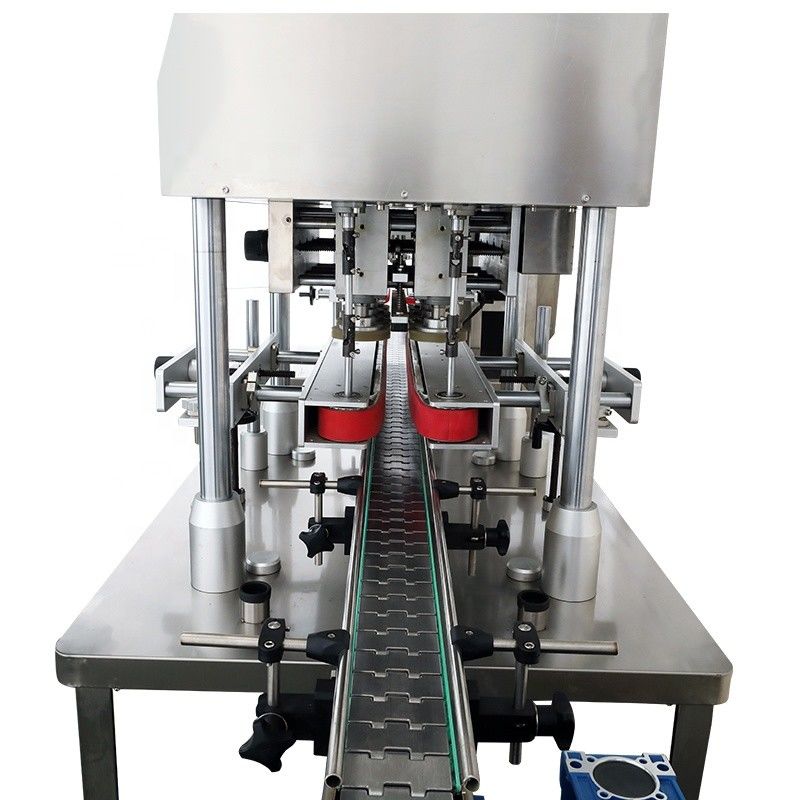 Máquina automática de tapa de botellas de mascotas de alta velocidad para materiales de embalaje de papel y más