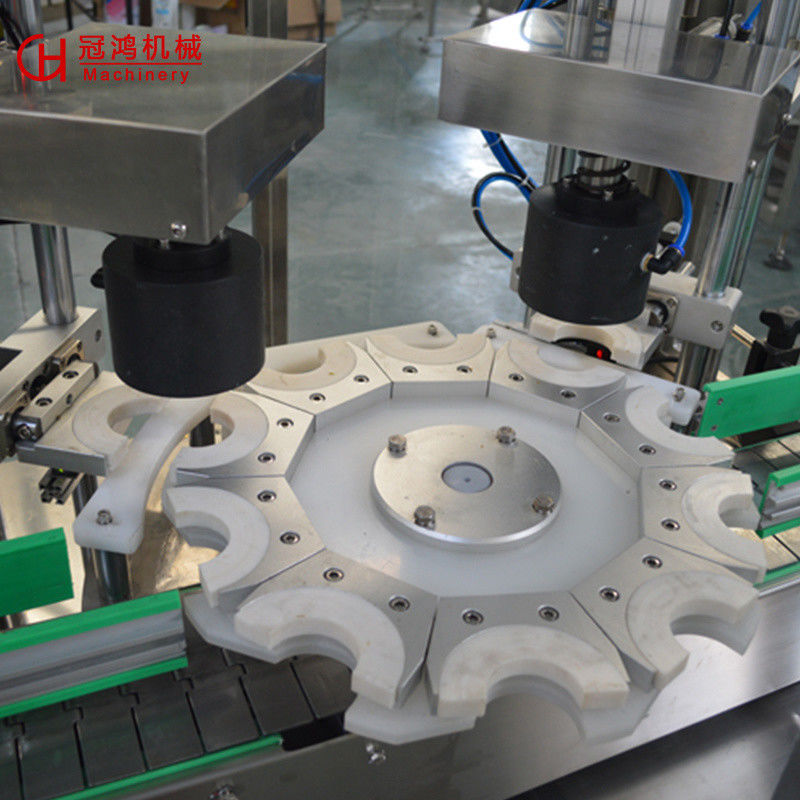 Máquina automática de llenado de vacío y tapón de pegamento para 25 mm-70 mm Rango de tapón
