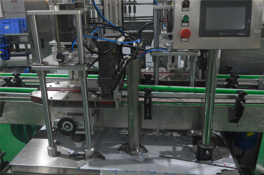16 cabezas botella de cuidado de la piel bomba peristáltica línea de producción de máquina de llenado para la salida