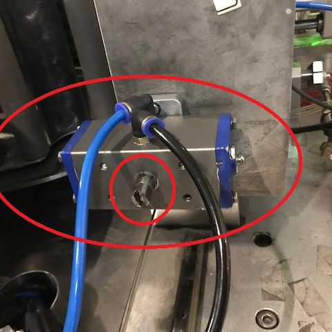 Componentes del núcleo del motor Actuador neumático para el etiquetado de piezas de repuesto de máquinas Eficiencia