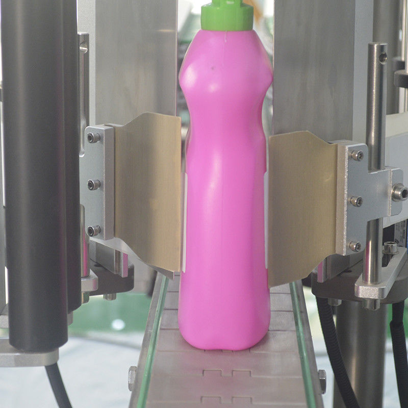 Máquina de etiquetado eléctrica de velocidad rápida 2000BPH para botellas planas redondas y cuadradas