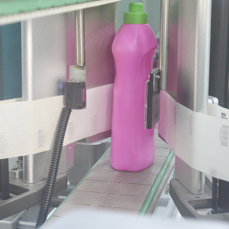 Máquina de etiquetado eléctrica de velocidad rápida 2000BPH para botellas planas redondas y cuadradas