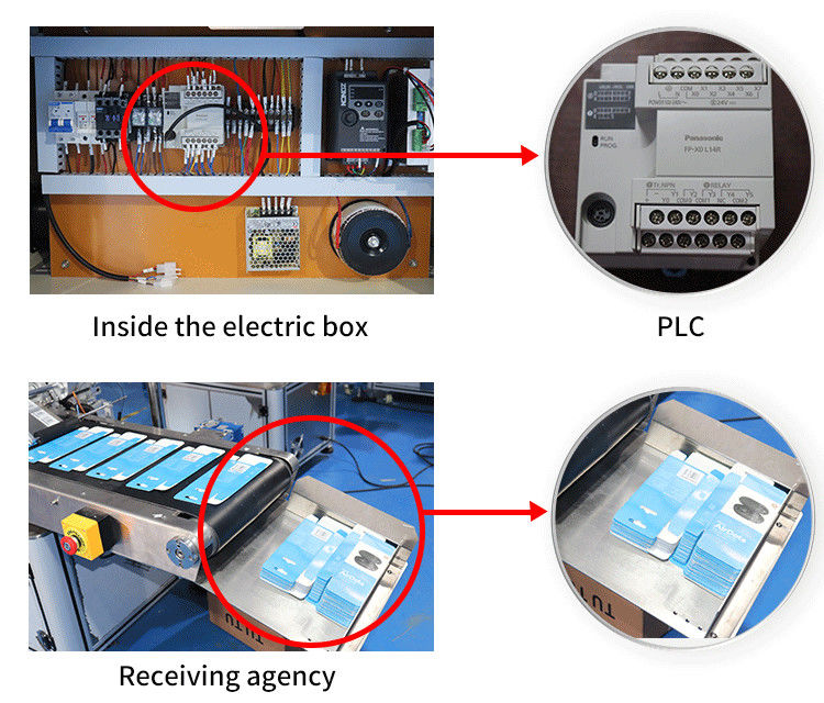 Máquina automática de etiquetado de tarjetas autoadhesivas de 220V/380V/110V de voltaje para etiquetado rápido