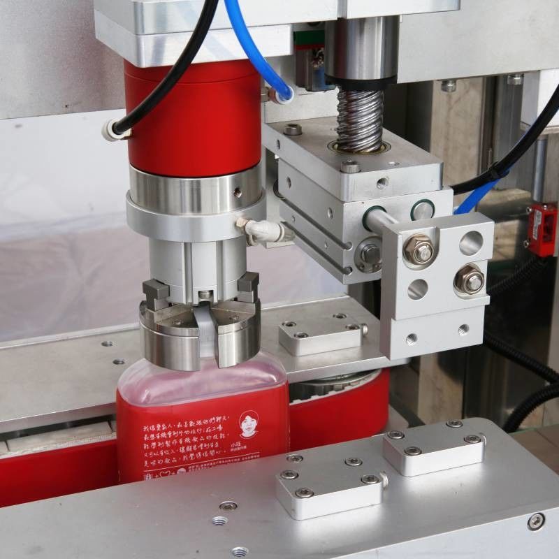 Máquina de tapado de botellas de alta productividad de seguimiento automático tipo 3
