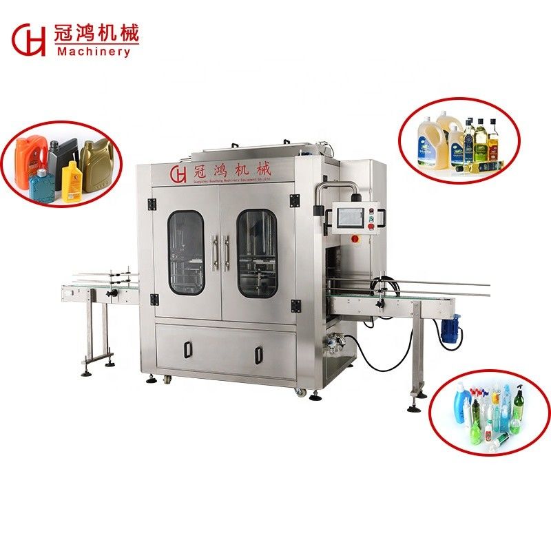 Máquina de llenado de pistón servo de alta precisión 1.5KW/AC220V 50/60HZ para aceite lubricante