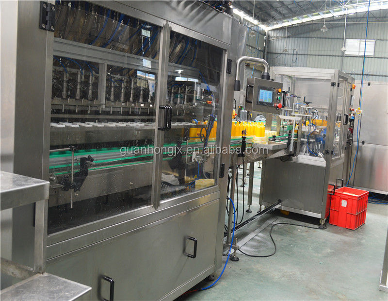 Alta productividad 16 cabezas de sellador de neumáticos Servo pistón máquina automática de llenado de tapas