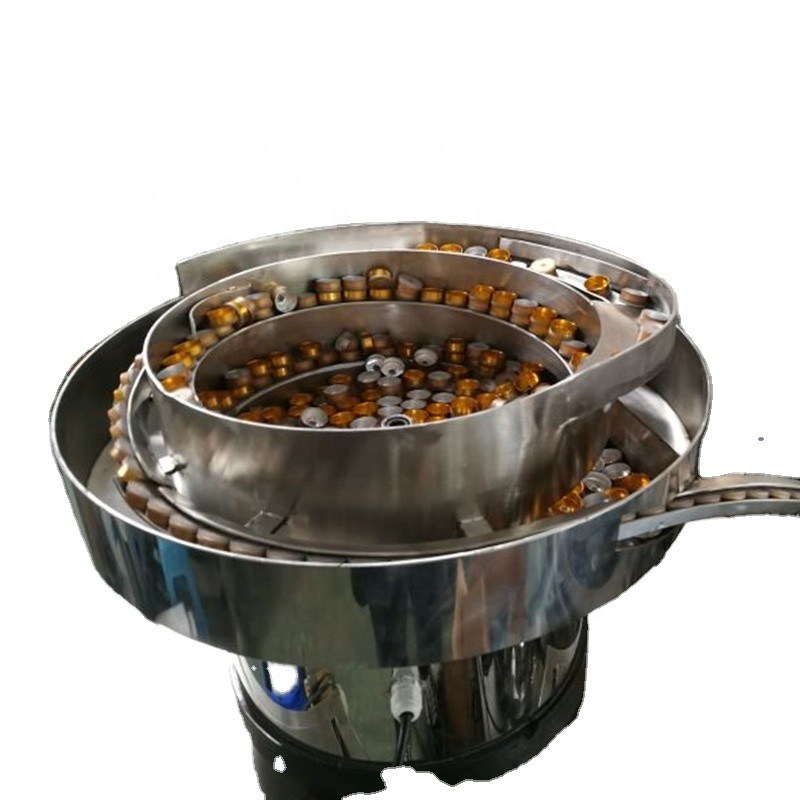 Máquina avanzada de clasificación automática de tapas de botellas de plástico para empacar la tapa de la botella