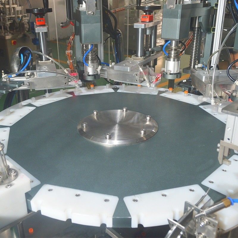 Máquina de etiquetado de tapón de llenado de líquido de tubo de reactivo tipo Chuck con capacidad de 800 KG