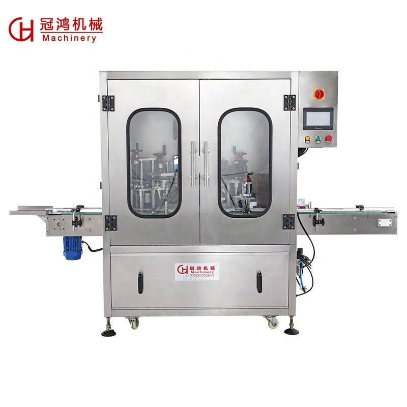 2000*1800*2300mm Máquina automática de llenado y tapón de botellas para aceites esenciales/polvo