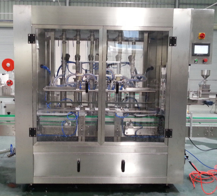 Máquina de llenado automática de tipo servopistón para líquido/pasta/detergente/champo