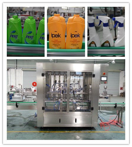 Máquina de llenado automática de tipo servopistón para líquido/pasta/detergente/champo