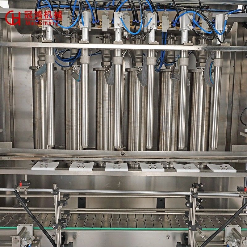 Máquina de llenado automática de tipo servopistón para líquido/pasta/detergente/champo