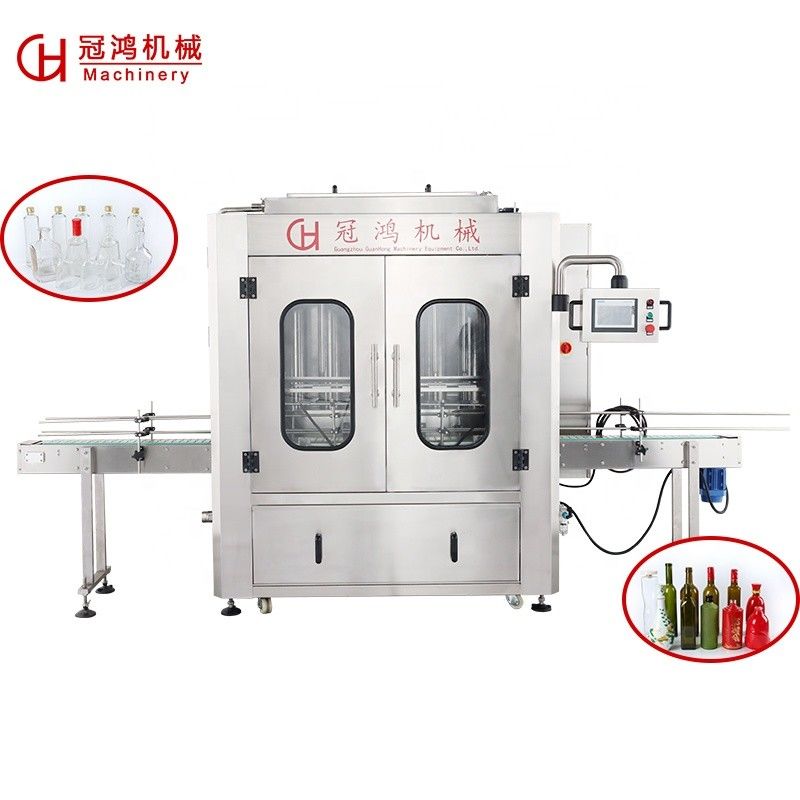 Voltado AC220V 50/60HZ Línea de la máquina de llenado de vino para la mini máquina de embotellado de aceite de oliva