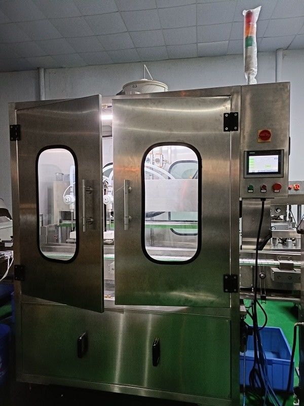 Máquina de llenado de tipo servo pistón de 4 cabezas para línea de producción automática de ácido sulfúrico